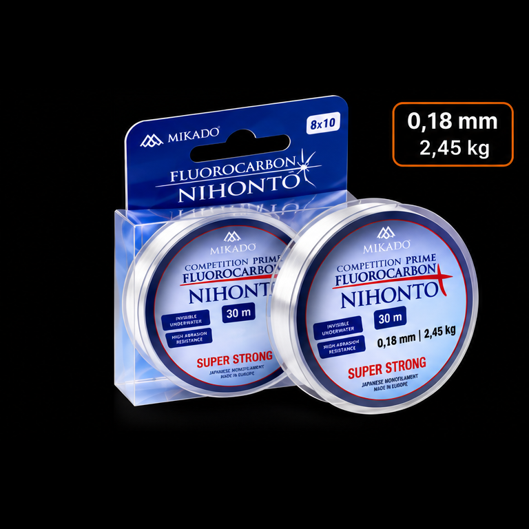Mikado Fluorocarbon Prime 0,18 mm