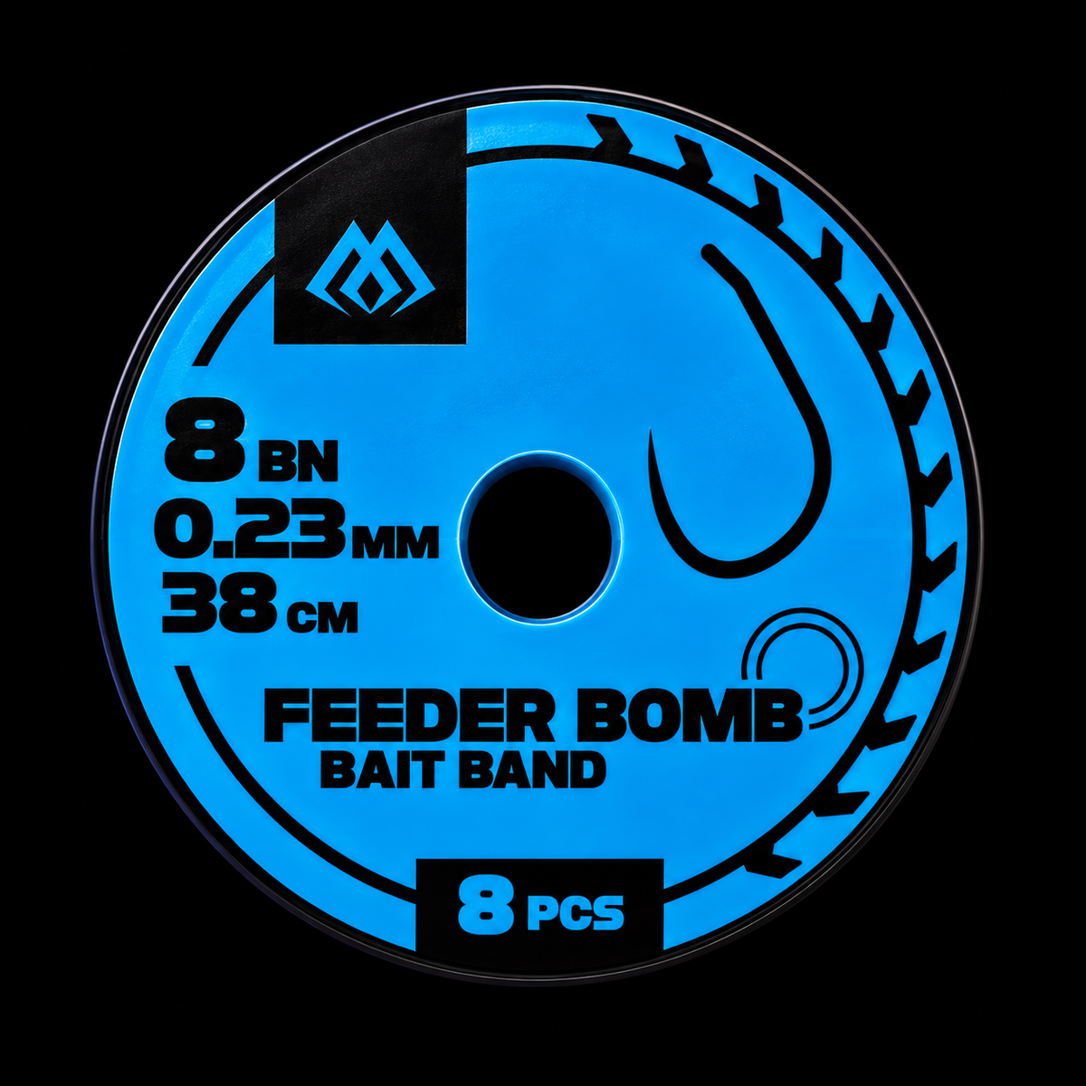 Mikado Feeder Bomb Ready Rig Bait Band 38 cm – Barbless