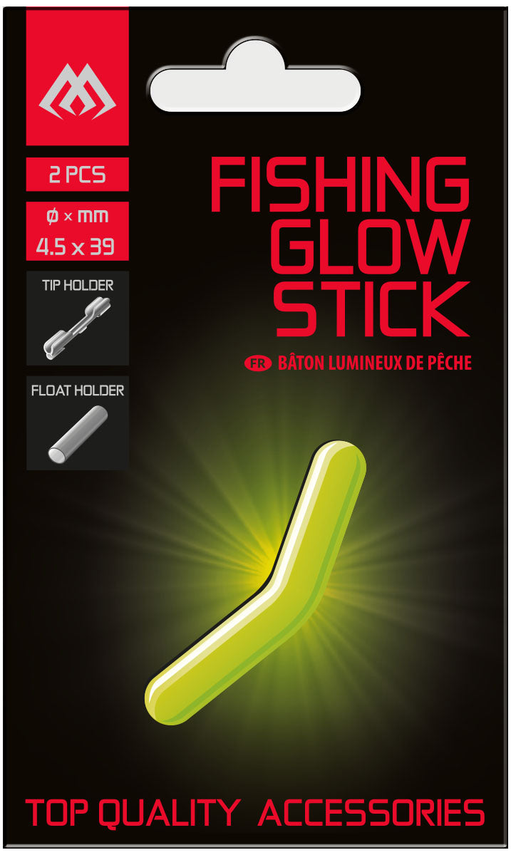 Mikado Fishing Glow Stick – verpakking; kies maat 3,0 / 4,0 / 4,5 mm