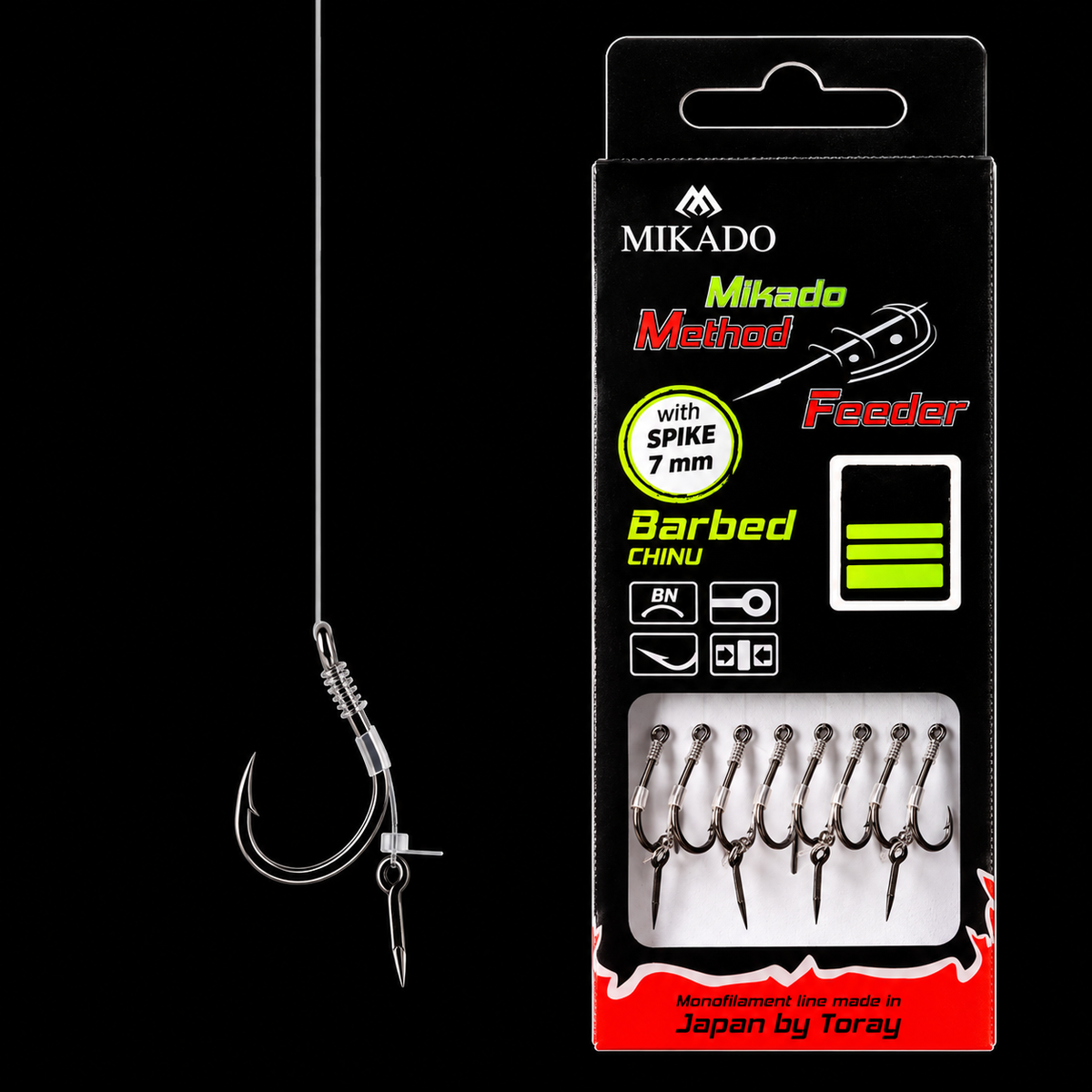 Mikado Method Feeder Ready Rig Spike 10 cm – Barbed