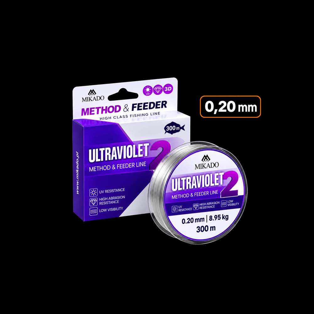 Mikado Ultraviolet II Method & Feeder 300 m 0,20 mm